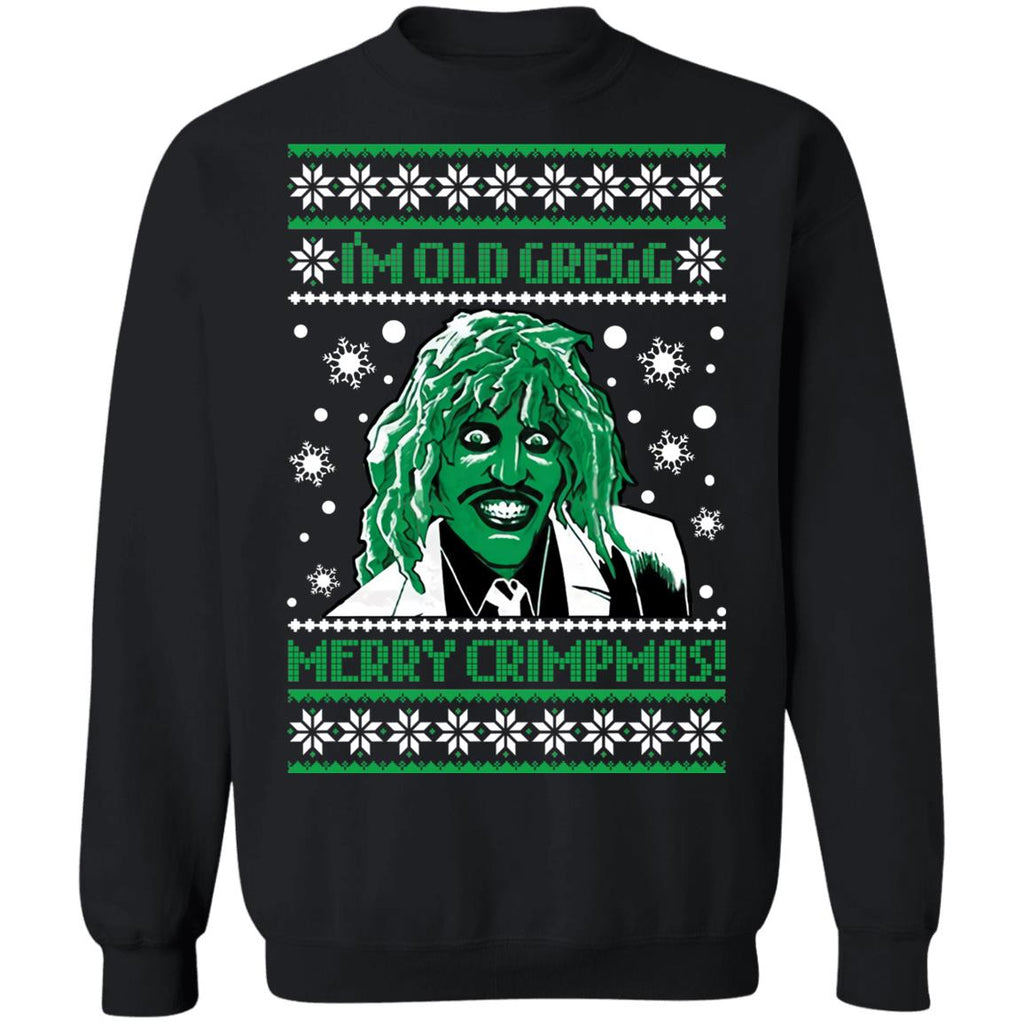 I’m Old Gregg merry crimpmas Christmas sweater product image 2