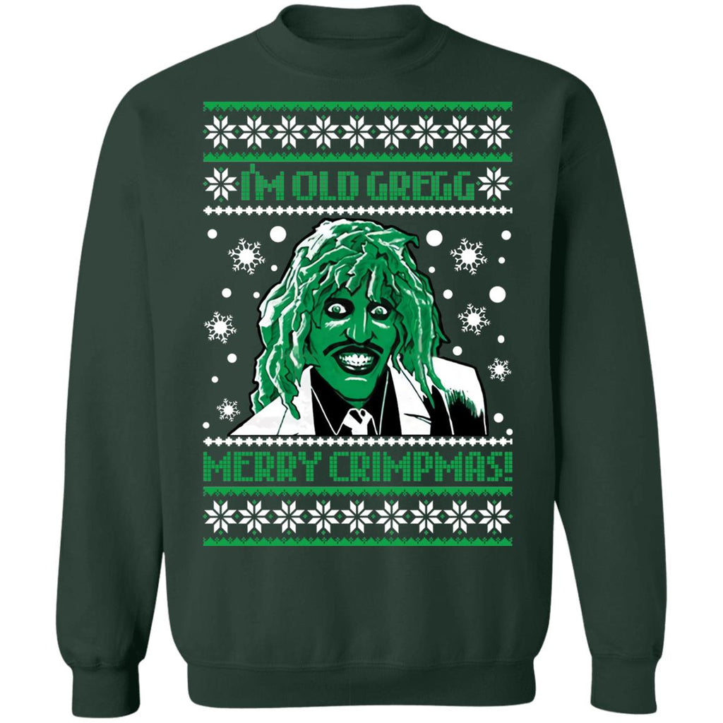 I’m Old Gregg merry crimpmas Christmas sweater product image 4