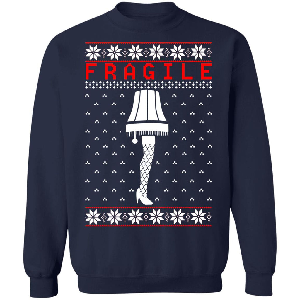 The leg lamp fragile Christmas sweater product image 3