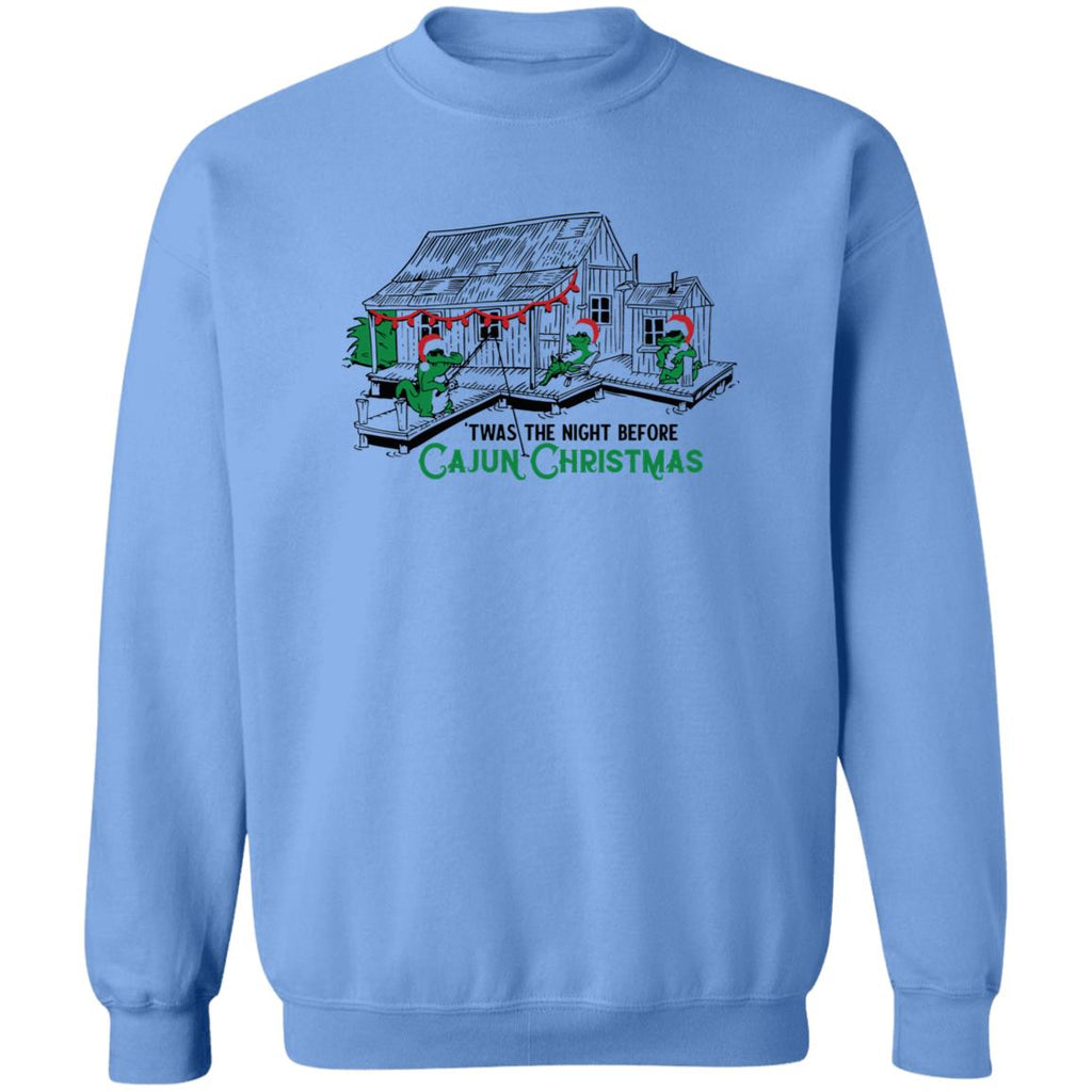 Crocodile twas the night before cajun Christmas sweater product image 4