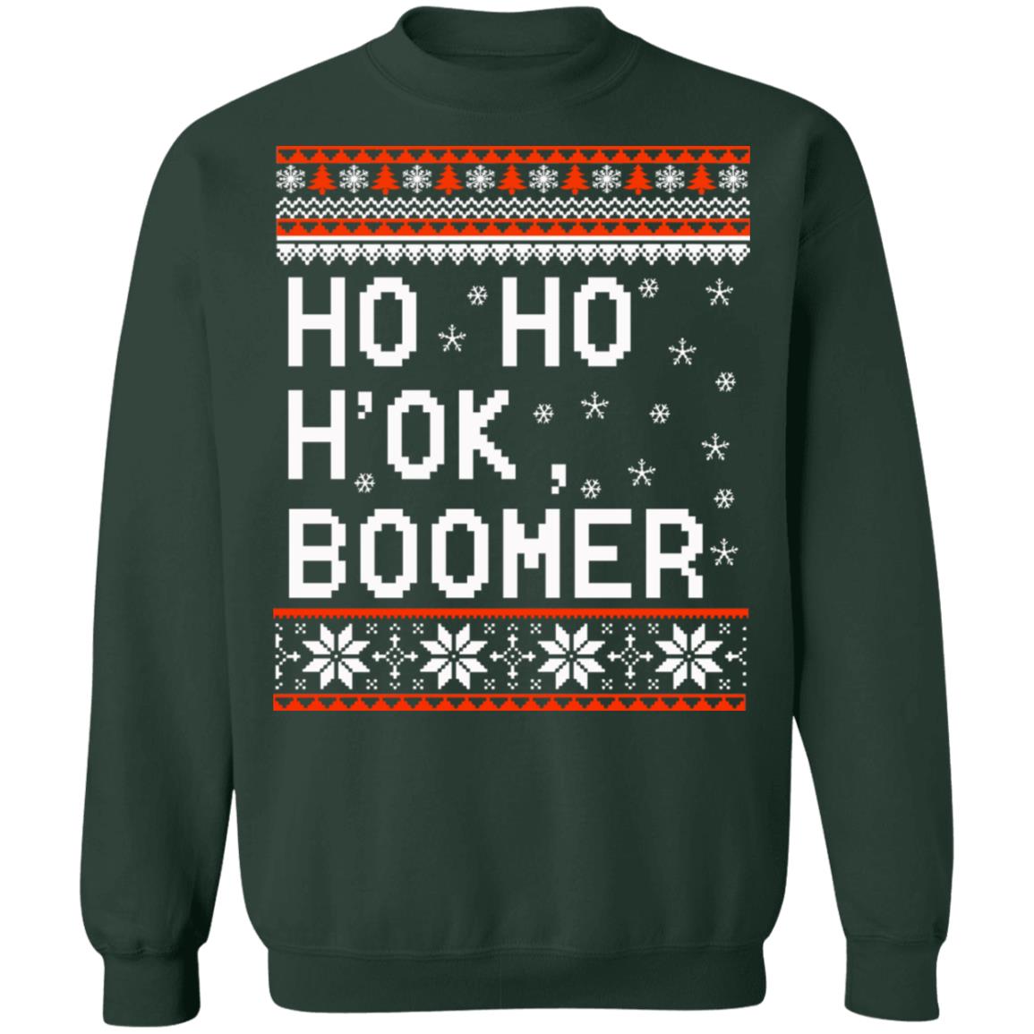 Ho Ho H’ok Boomer Christmas sweater product image 4