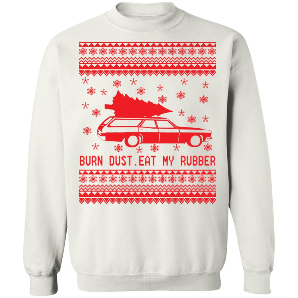Burn dust eat my rubber Christmas sweater product image 4