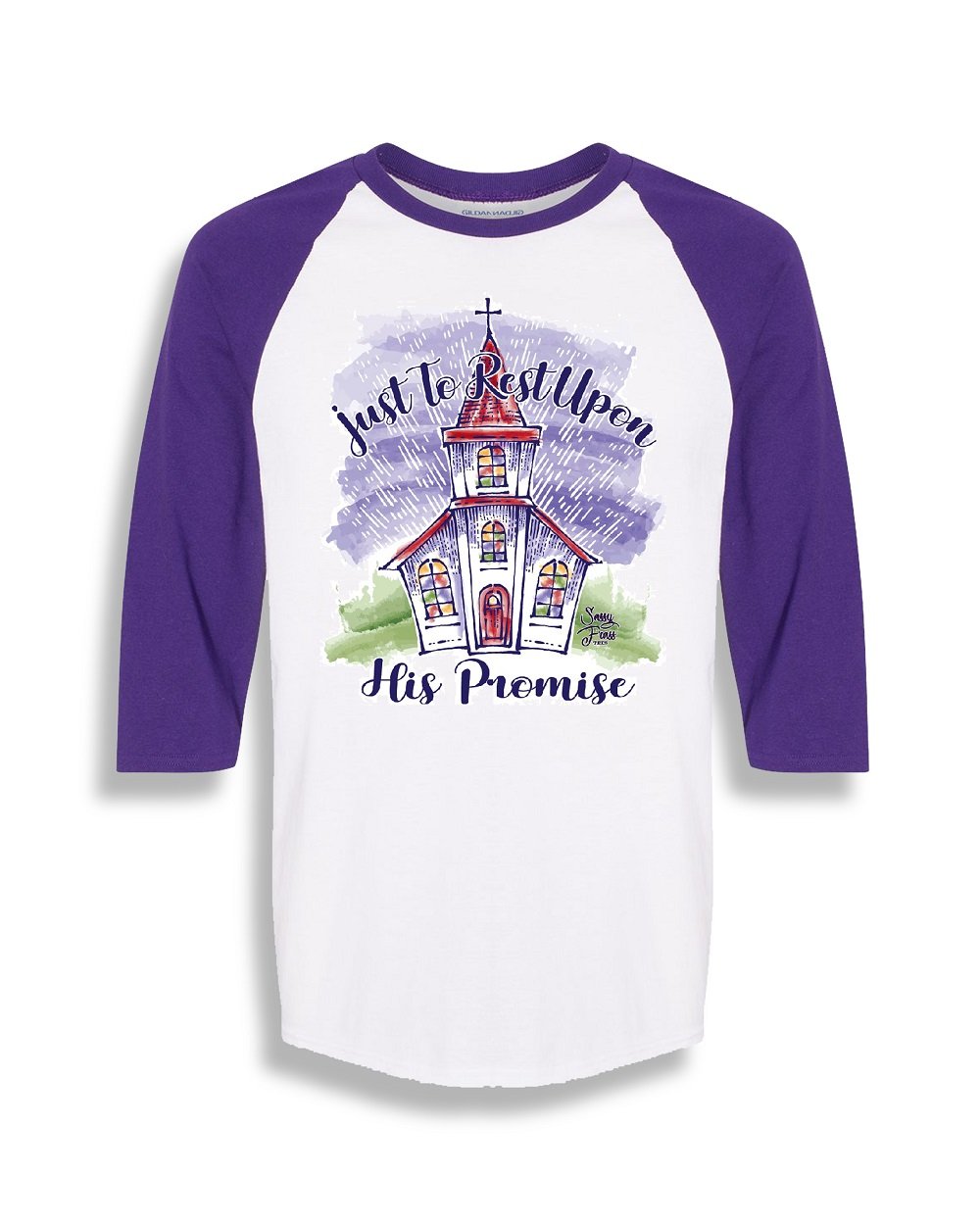 SALE Sassy Frass Just to Rest Upon His Promise Church - Adult & Kids T-Shirts, Sweatshirts & Hoodies apparel design preview 1