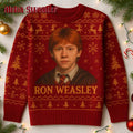 Ron Weasley Gryffindor Hary Potter Ugly Christmas Sweater product image
