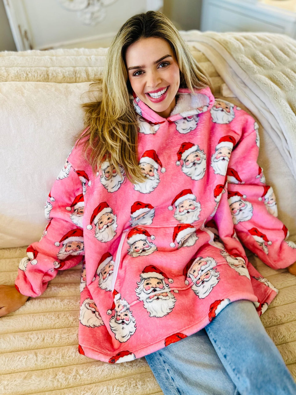 Simply Southern Holiday Ultra Soft Poncho Wearable - Adult & Kids T-Shirts, Sweatshirts & Hoodies apparel design preview 2