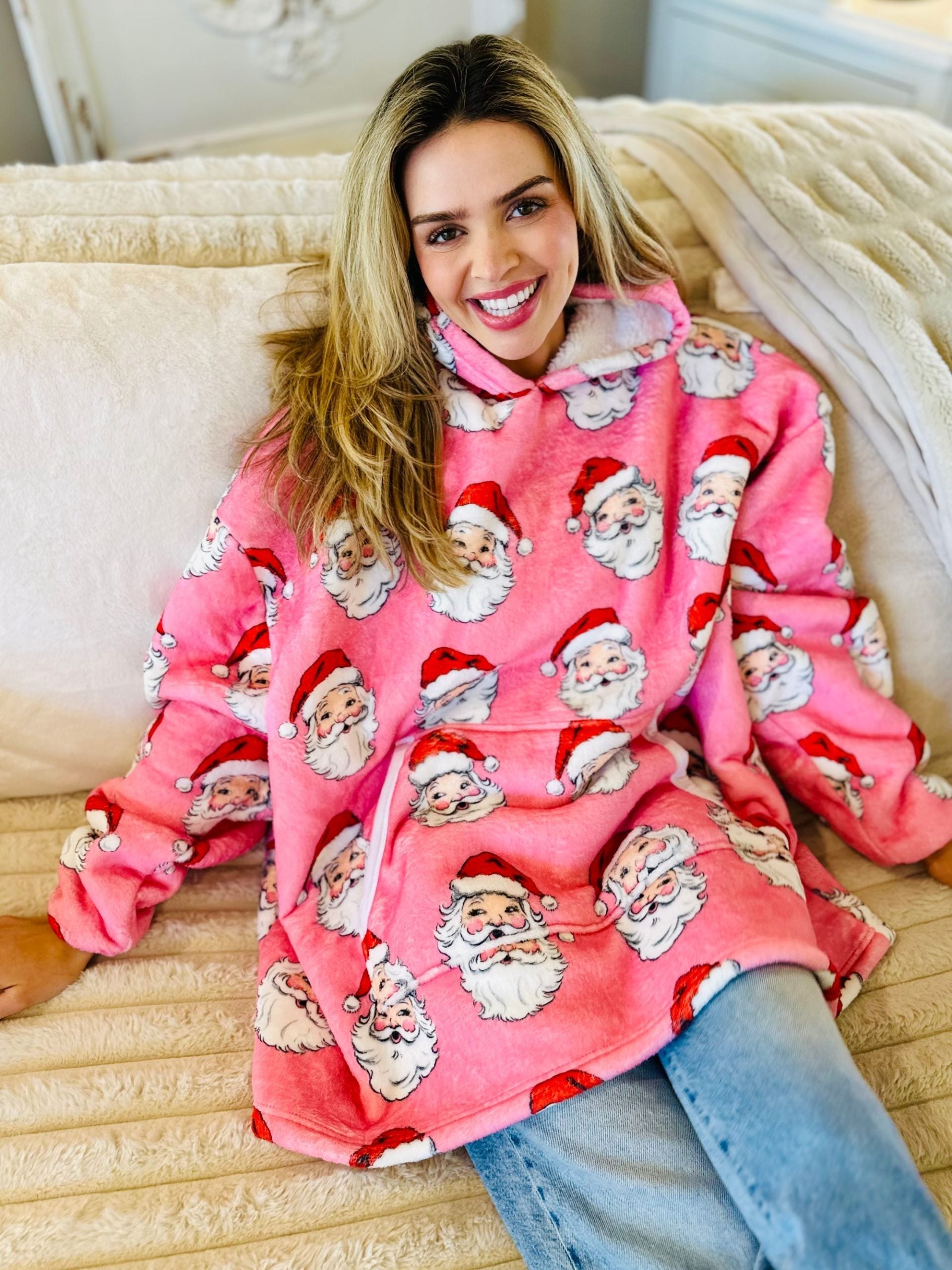 Simply Southern Holiday Ultra Soft Poncho Wearable - Adult & Kids T-Shirts, Sweatshirts & Hoodies apparel design preview 2