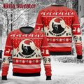 Scream Movie Retro Ghostface Ugly Christmas Sweater product image