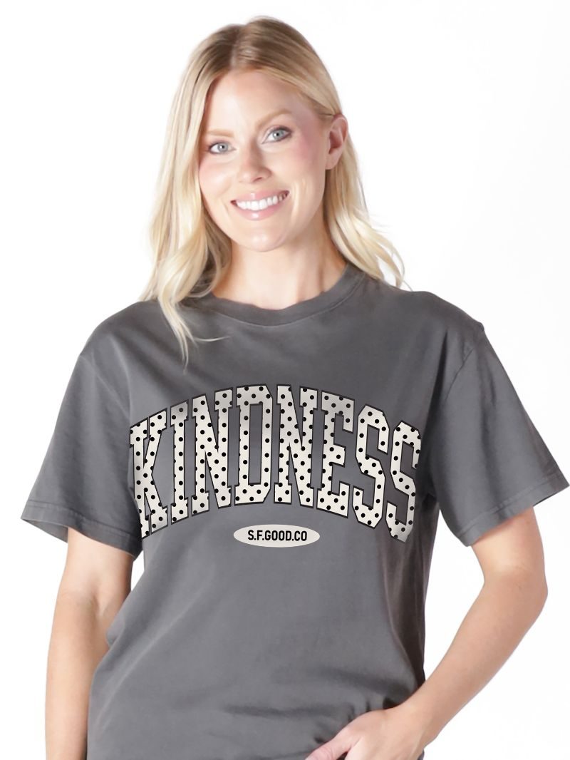 Simply Southern S4G Dotted Kindness Mineral Washed - Adult & Kids T-Shirts, Sweatshirts & Hoodies apparel design preview 2