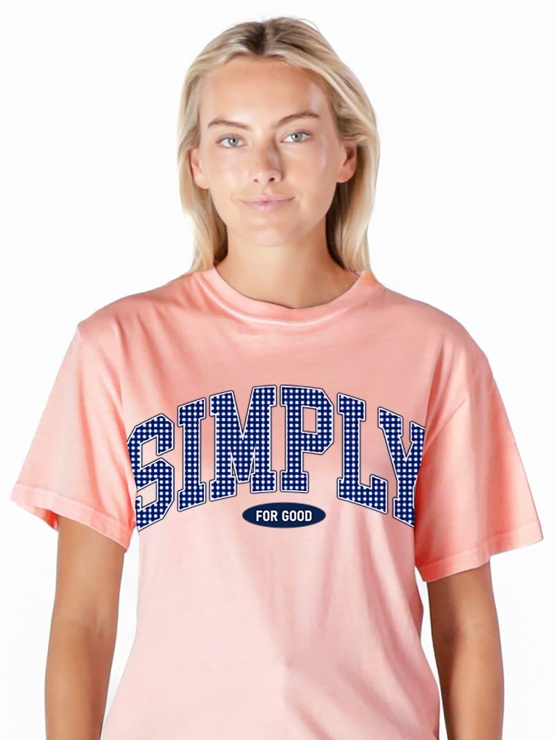 Simply Southern S4G Plaid Logo Mineral Washed - Adult & Kids T-Shirts, Sweatshirts & Hoodies apparel design preview 2