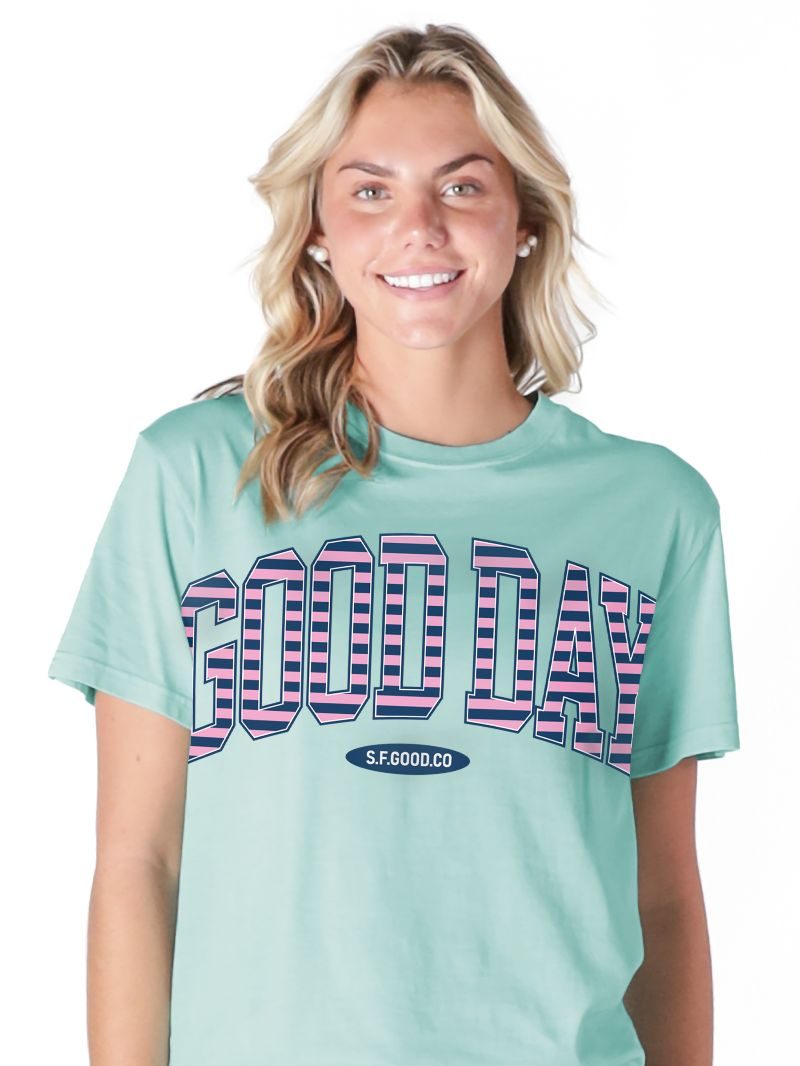 Simply Southern S4G Stipe Logo Mineral Washed - Adult & Kids T-Shirts, Sweatshirts & Hoodies apparel design preview 2