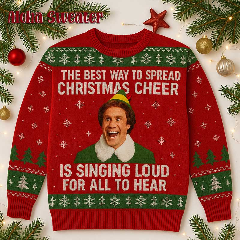 Son Of The Nutcracker Buddy Elf Ugly Christmas Sweater product image 3