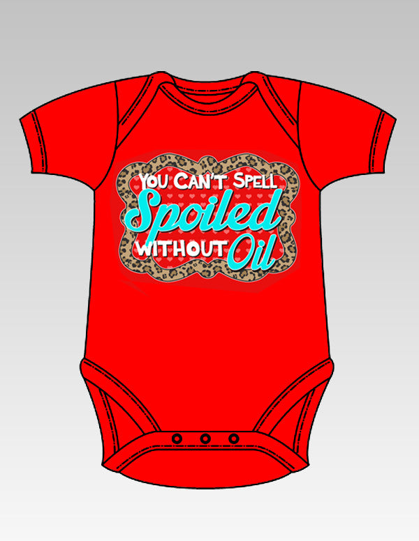 Sassy Frass Funny Oil Field Cant Spell Spoiled - Adult & Kids T-Shirts, Sweatshirts & Hoodies apparel design preview 1