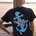 Southern Attitude Preppy Refuse To Sink Anchor - Adult & Kids T-Shirts, Sweatshirts & Hoodies apparel design preview 1