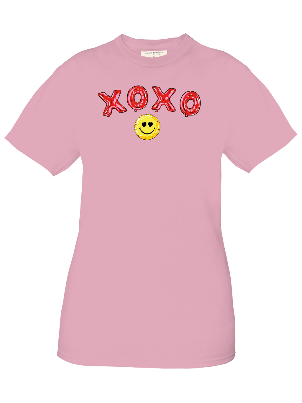 Simply Southern XOXO Balloons Valentines - Adult & Kids T-Shirts, Sweatshirts & Hoodies apparel design preview 2