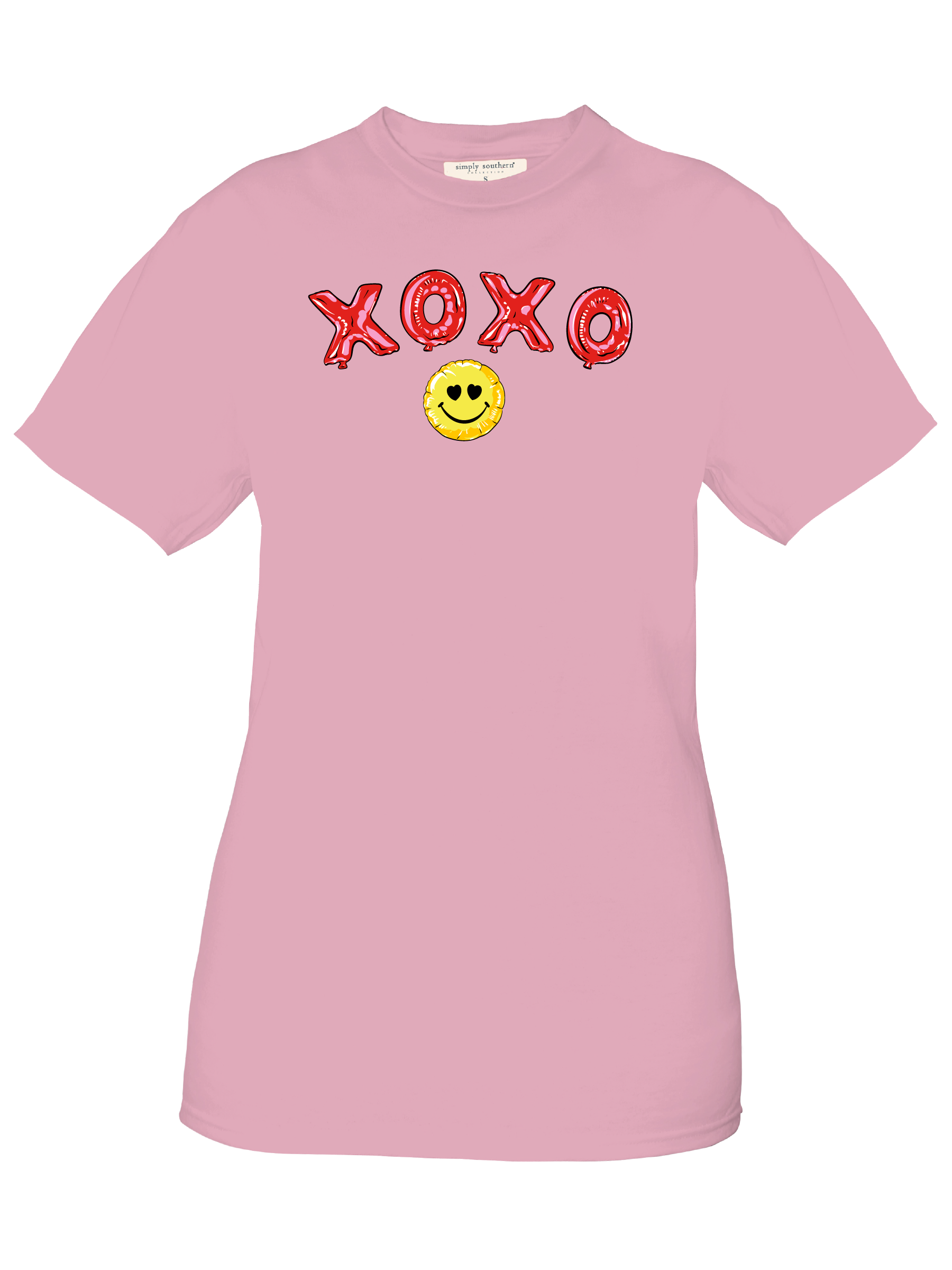 Simply Southern XOXO Balloons Valentines - Adult & Kids T-Shirts, Sweatshirts & Hoodies apparel design preview 2