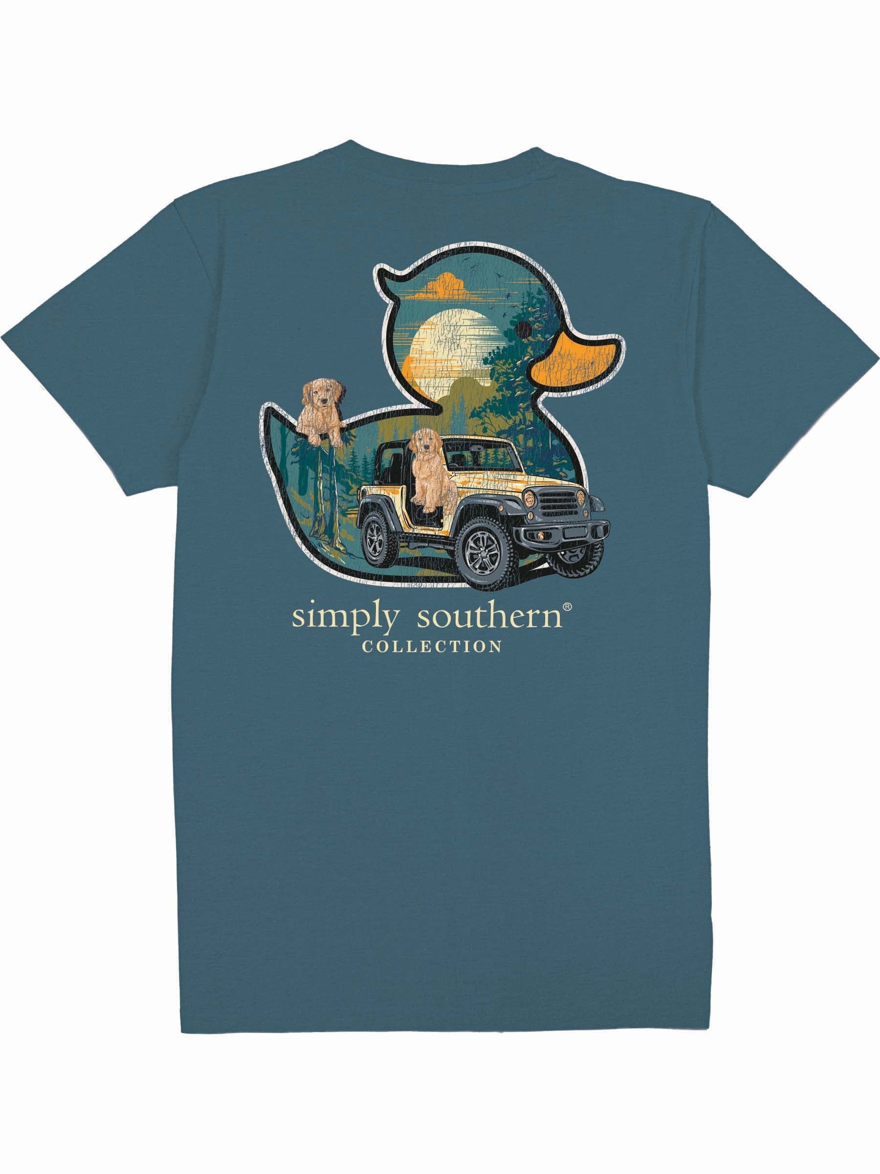 Simply Southern Duck Dogs Comet - Adult & Kids T-Shirts, Sweatshirts & Hoodies apparel design preview 2