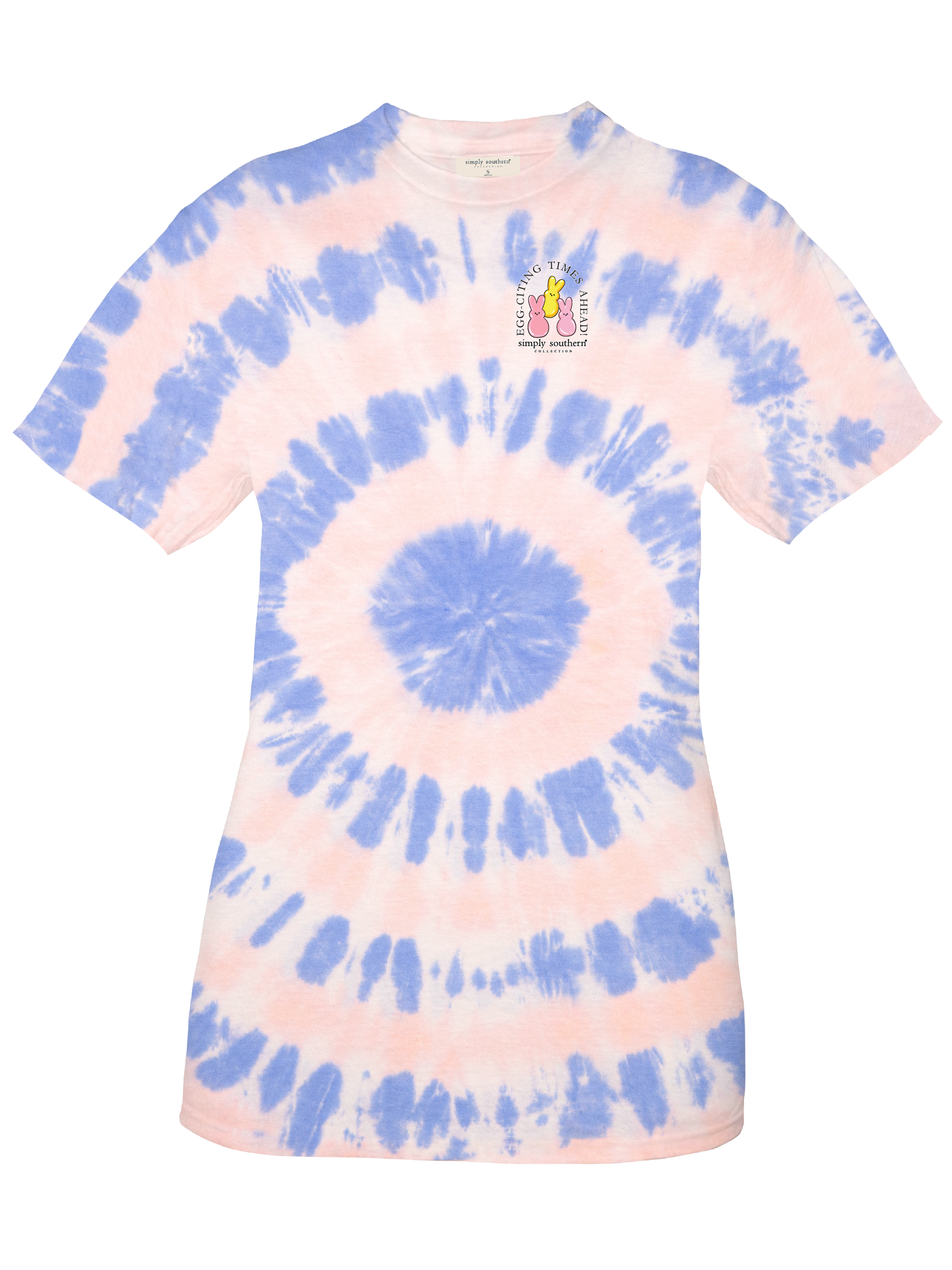 Simply Southern Egg-Citing Easter Tie Dye - Adult & Kids T-Shirts, Sweatshirts & Hoodies apparel design preview 2