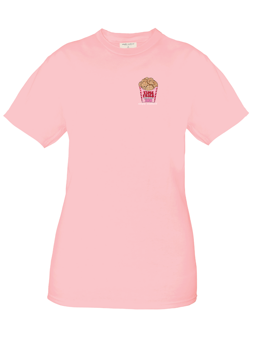 Simply Southern XOXO Time Fries - Adult & Kids T-Shirts, Sweatshirts & Hoodies apparel design preview 2