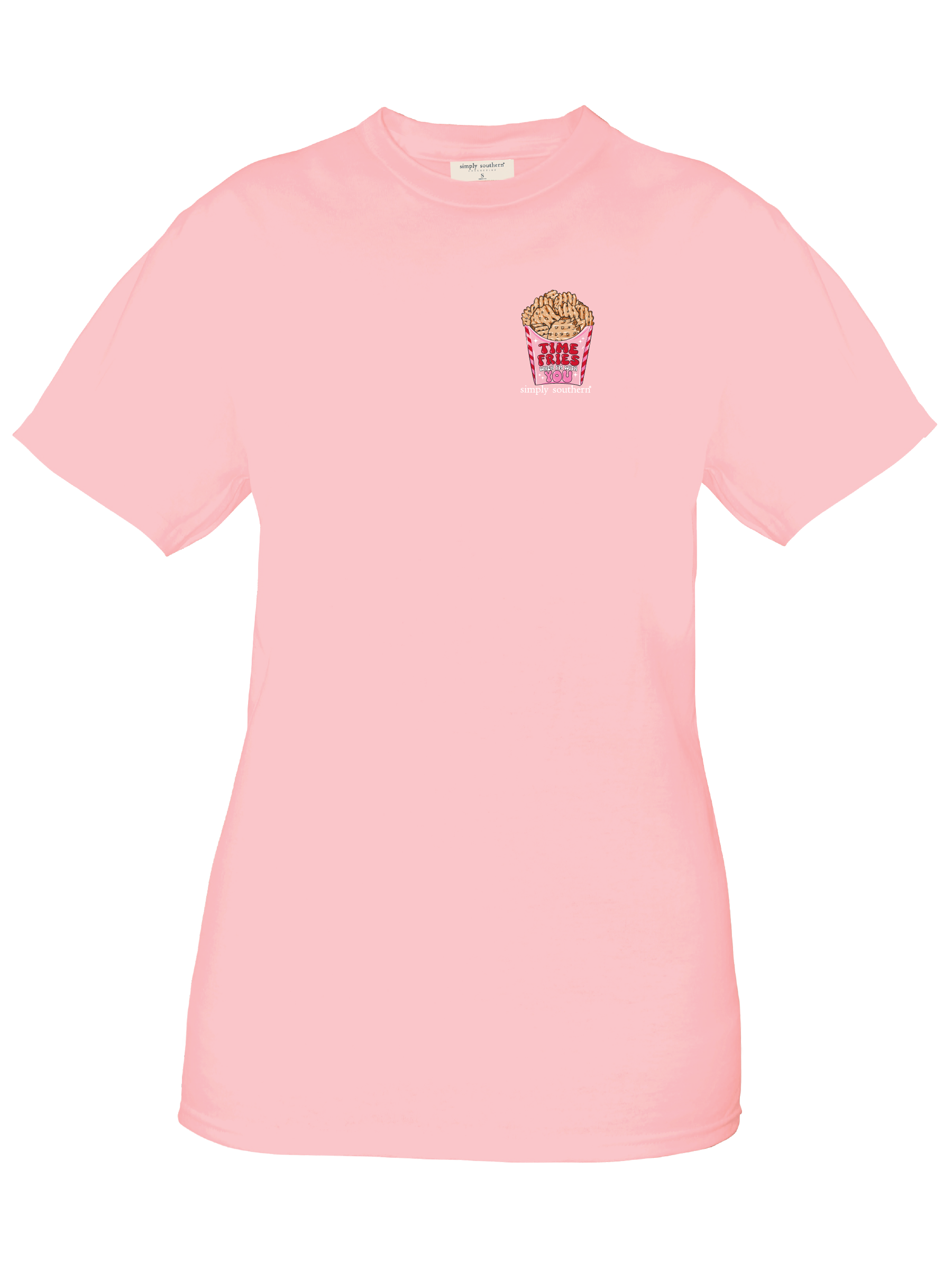 Simply Southern XOXO Time Fries - Adult & Kids T-Shirts, Sweatshirts & Hoodies apparel design preview 2