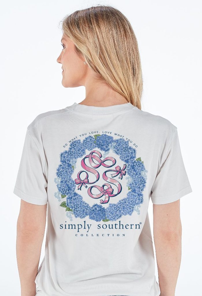 Simply Southern Floral Logo Star - Adult & Kids T-Shirts, Sweatshirts & Hoodies apparel design preview 1