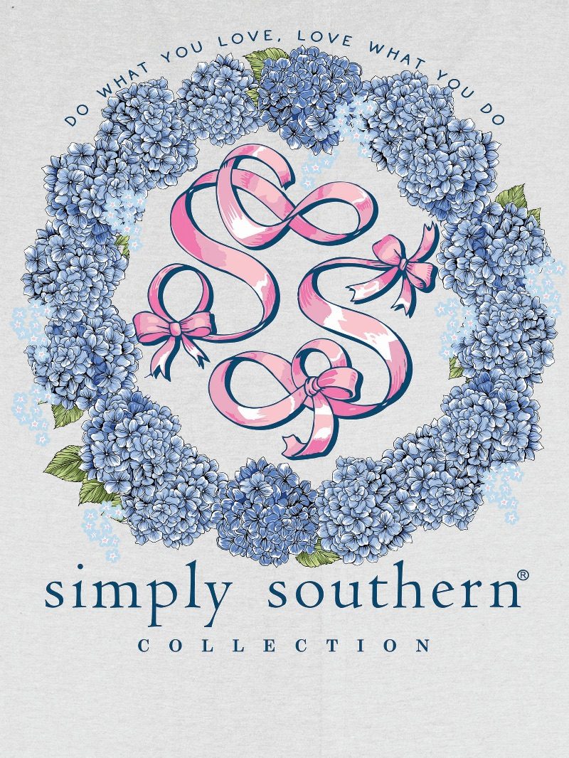 Simply Southern Floral Logo Star - Adult & Kids T-Shirts, Sweatshirts & Hoodies apparel design preview 2