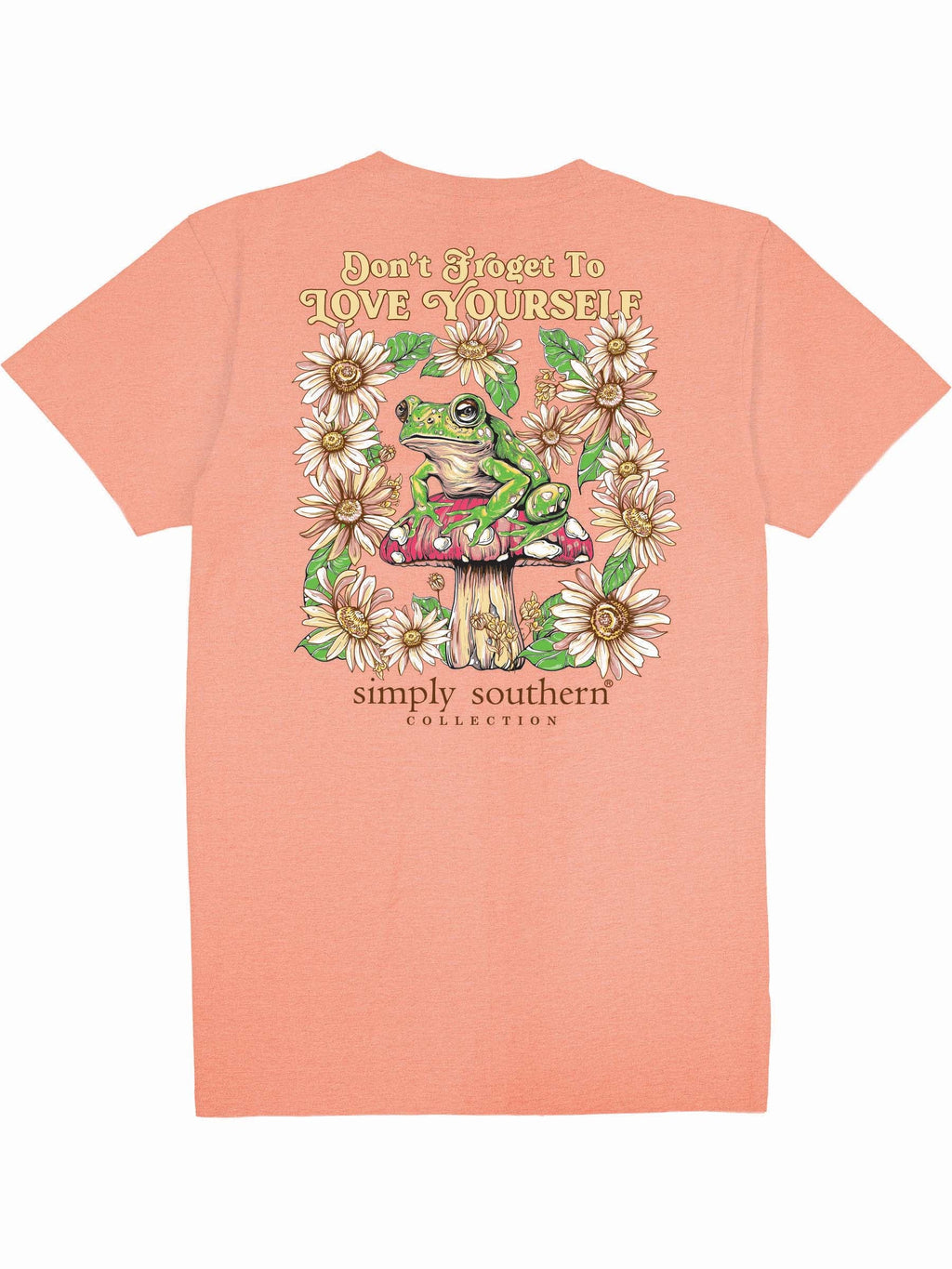 Simply Southern Love Frog - Adult & Kids T-Shirts, Sweatshirts & Hoodies apparel design preview 2