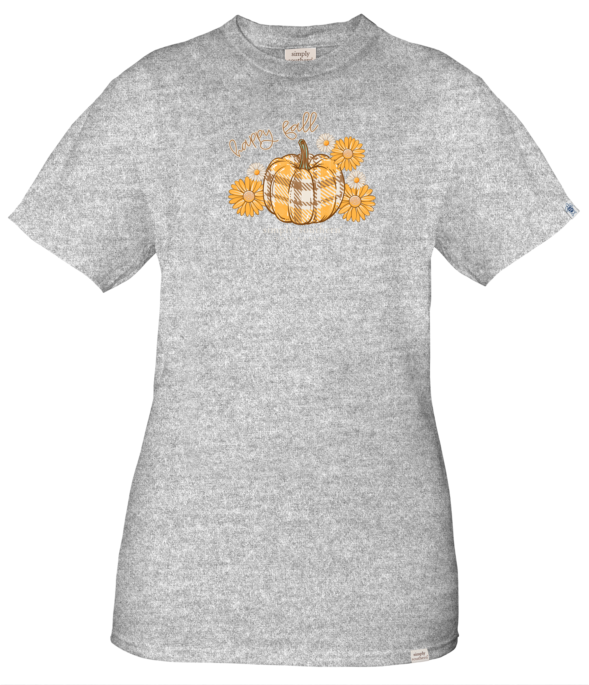 Simply Southern Happy Fall Pumpkins Patterns - Adult & Kids T-Shirts, Sweatshirts & Hoodies apparel design preview 2