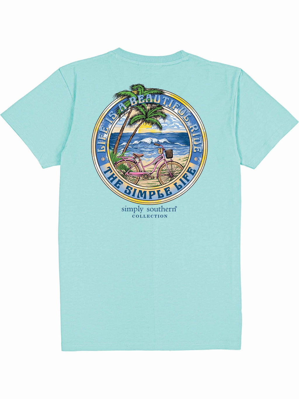 Simply Southern Simple Beach Aqua - Adult & Kids T-Shirts, Sweatshirts & Hoodies apparel design preview 2