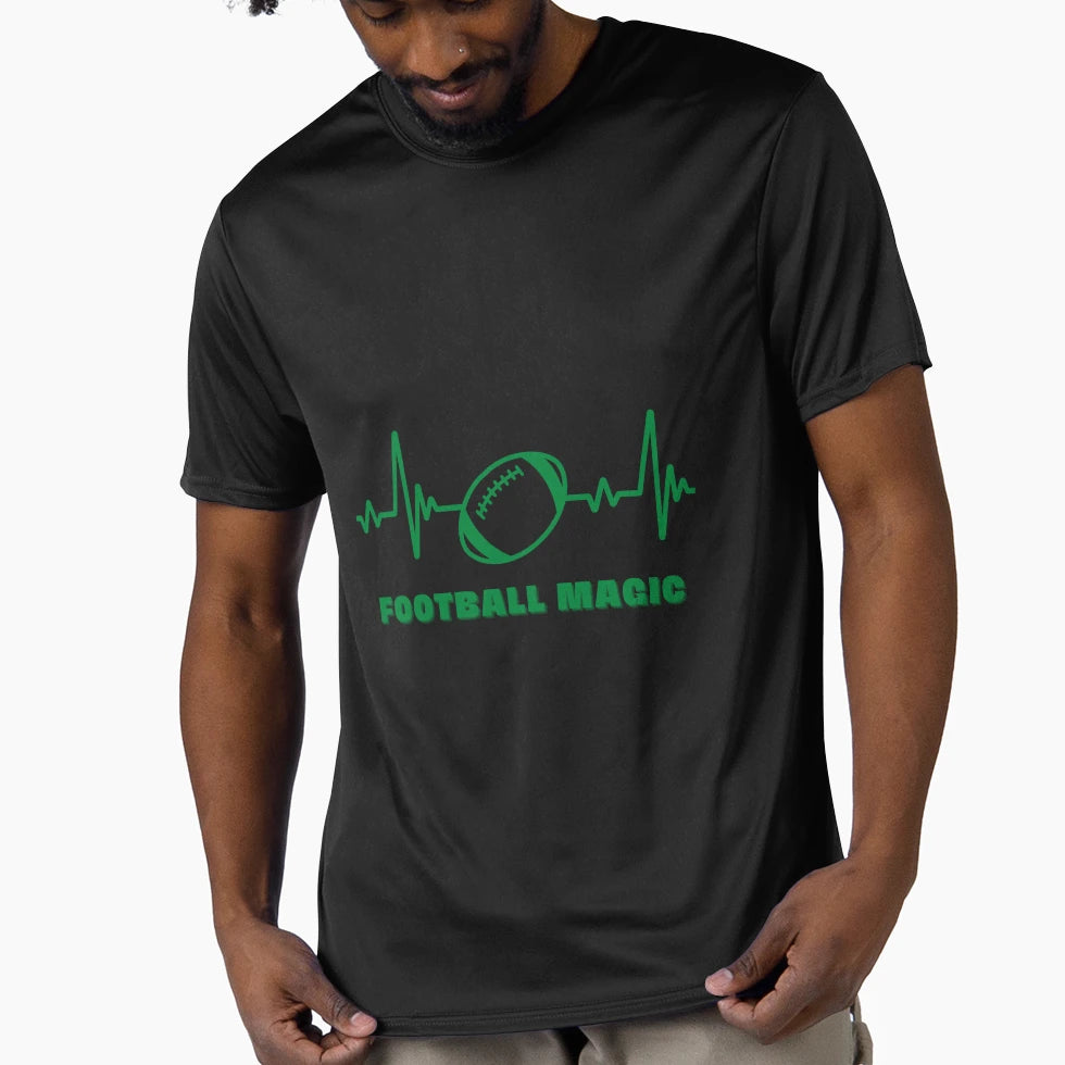 Football Magic Best Sports Ball T-Shirt - Custom Art Print for Adults - T-Shirt, Sweatshirt, Hoodie