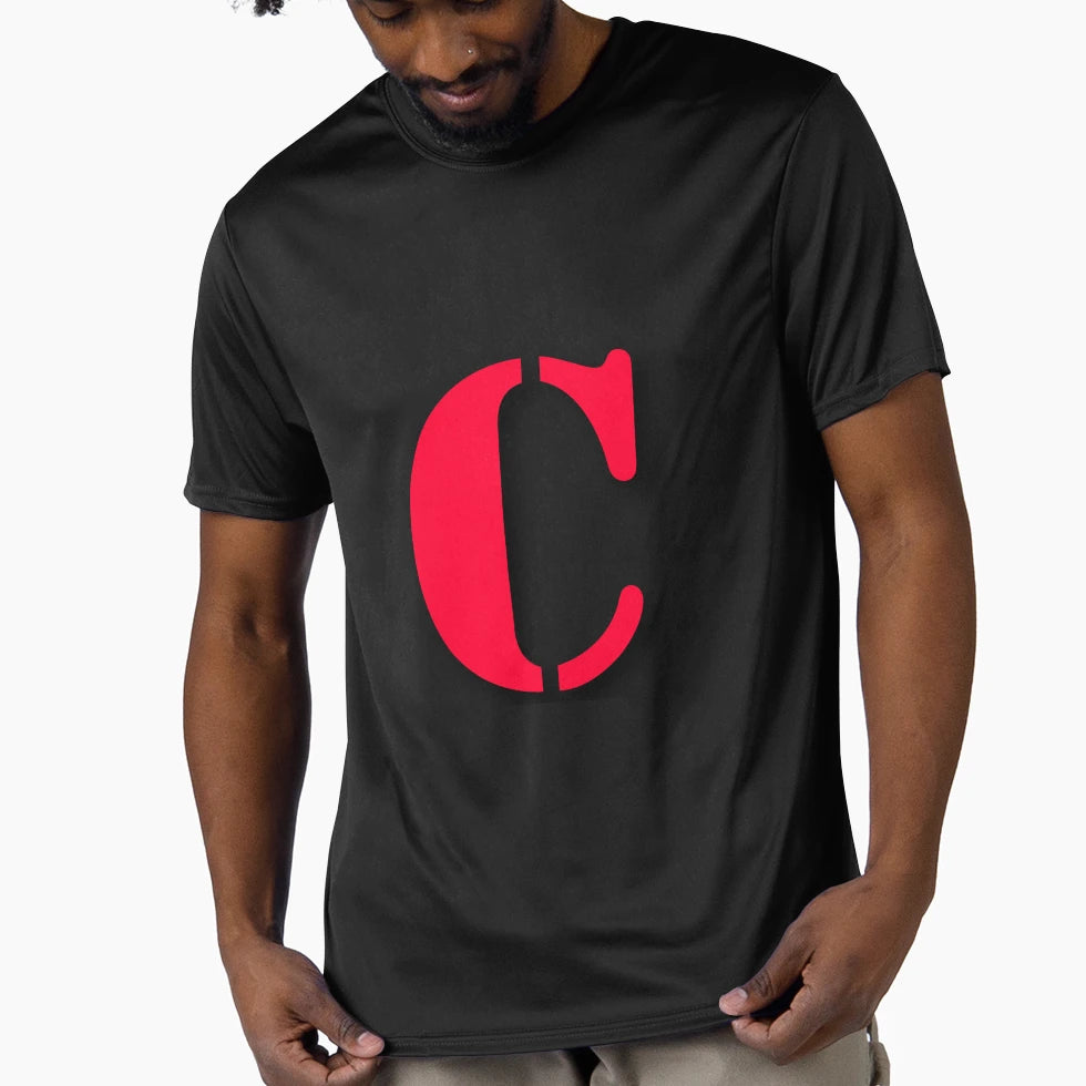 C Letter T-Shirt - Casual Everyday Wear Men Women - T-Shirt, Sweatshirt, Hoodie