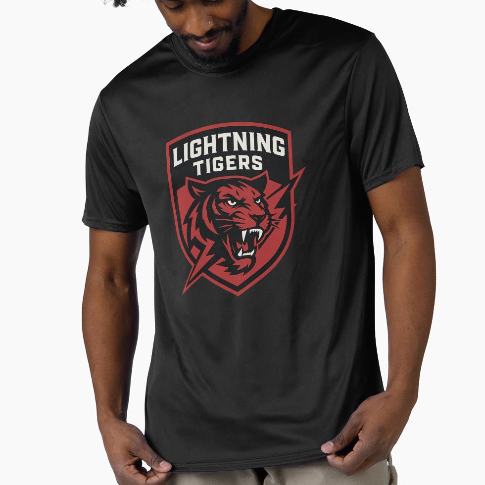 Lightning Tigers T-Shirt - Streetwear Style for Adults - T-Shirt, Sweatshirt, Hoodie