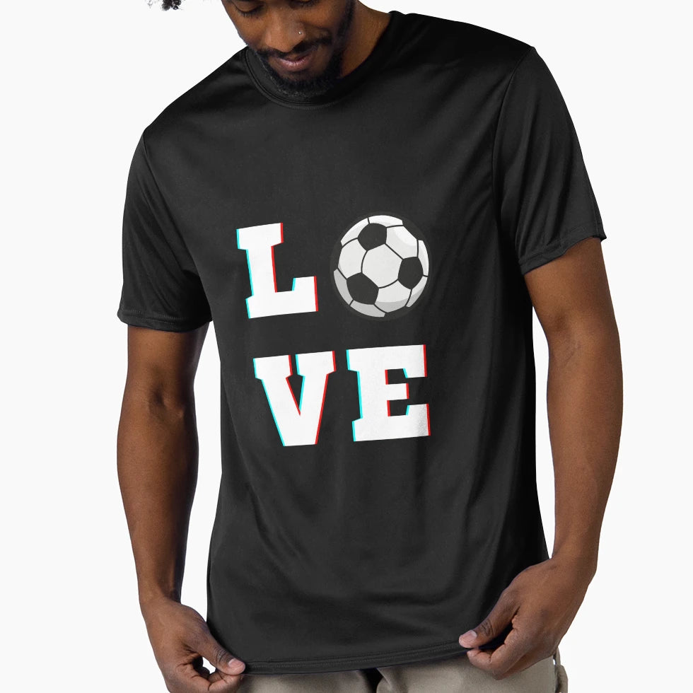 Copy Kickin It Love Soccer Passion T-Shirt - Unique Graphic Unisex - T-Shirt, Sweatshirt, Hoodie