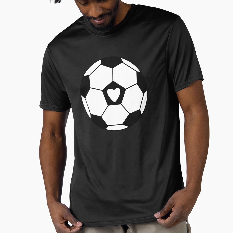Soccer Love T-Shirt - Graphic Print Men Women - T-Shirt, Sweatshirt, Hoodie