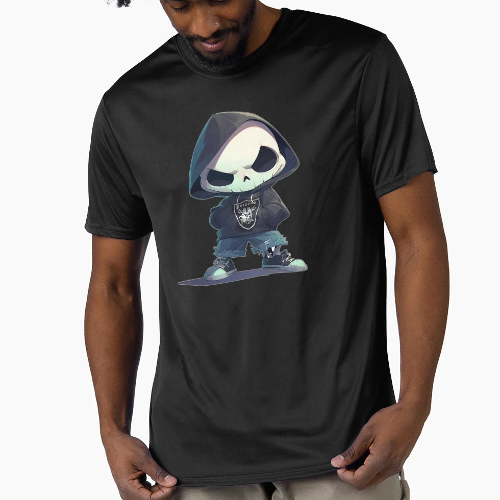 Hi Rollerskeleton T-Shirt - Custom Art Print Unisex - T-Shirt, Sweatshirt, Hoodie