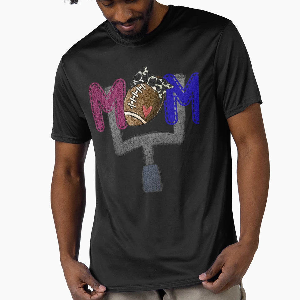 Proud Football Mom T-Shirt - Trendy Graphic Unisex - T-Shirt, Sweatshirt, Hoodie