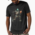 Cybernetic Football Skeleton T-Shirt - Streetwear Style Unisex - T-Shirt, Sweatshirt, Hoodie