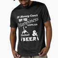 Happiness Football Beer T-Shirt - Unique Graphic Men Women - T-Shirt, Sweatshirt, Hoodie