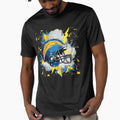 Los Angeles Football Helmet T-Shirt - Unique Graphic for Adults - T-Shirt, Sweatshirt, Hoodie