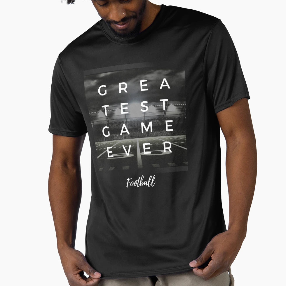Greatest Game Ever Football T-Shirt - Custom Art Print for Adults - T-Shirt, Sweatshirt, Hoodie