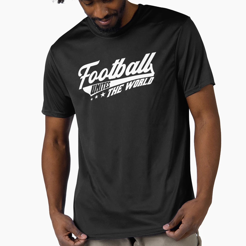 Football Unites World T-Shirt - Custom Art Print Men Women - T-Shirt, Sweatshirt, Hoodie