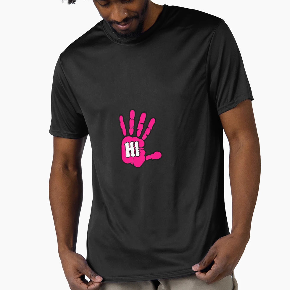 Hi Five T-Shirt - Streetwear Style Men Women - T-Shirt, Sweatshirt, Hoodie