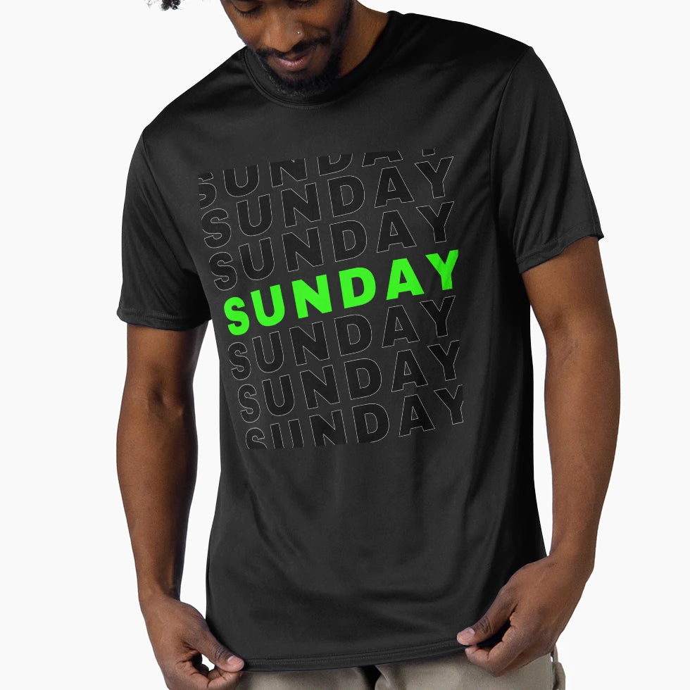 Sunday And Hoodie - Novelty Apparel Unisex - T-Shirt, Sweatshirt, Hoodie