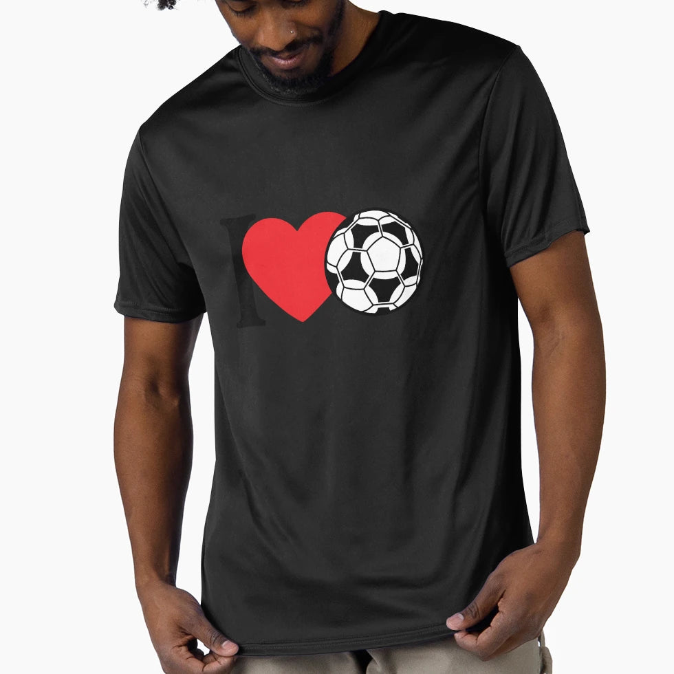 I Love Football T-Shirt - Fun Novelty Design Men Women - T-Shirt, Sweatshirt, Hoodie