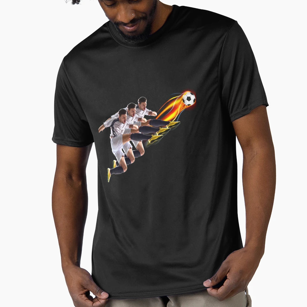 Football T-Shirt - Minimalist Print for Adults - T-Shirt, Sweatshirt, Hoodie