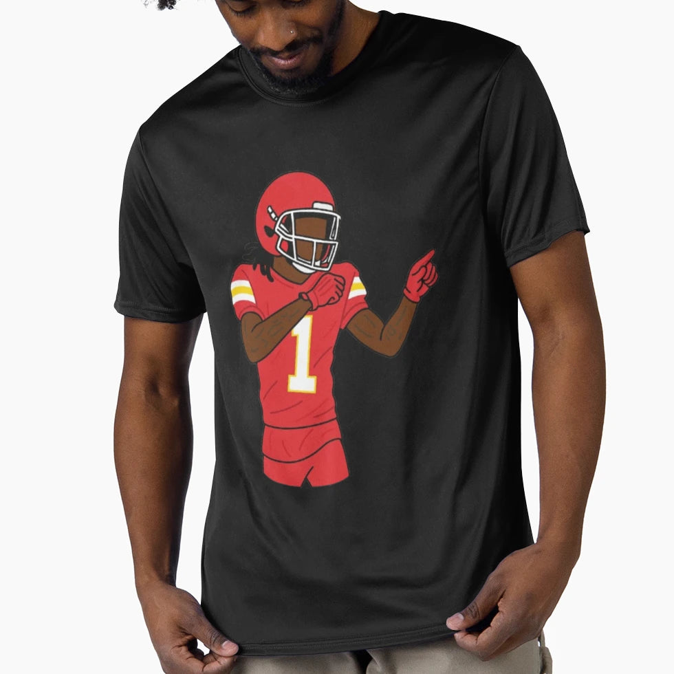 Xavier Worthy T-Shirt - Custom Art Print Unisex - T-Shirt, Sweatshirt, Hoodie