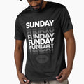 Sunday Funday Chicage Football T-Shirt - Casual Everyday Wear Unisex - T-Shirt, Sweatshirt, Hoodie