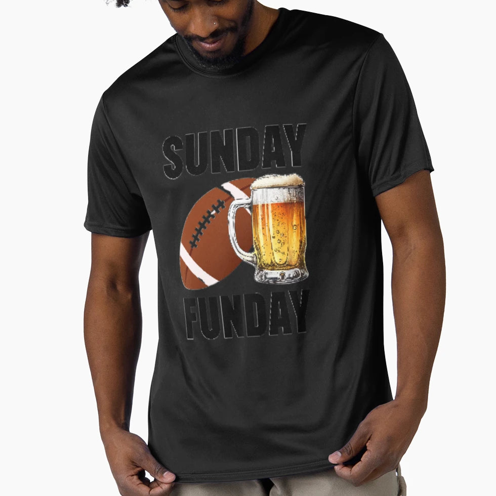 Sunday Funday T-Shirt - Graphic Print Unisex - T-Shirt, Sweatshirt, Hoodie