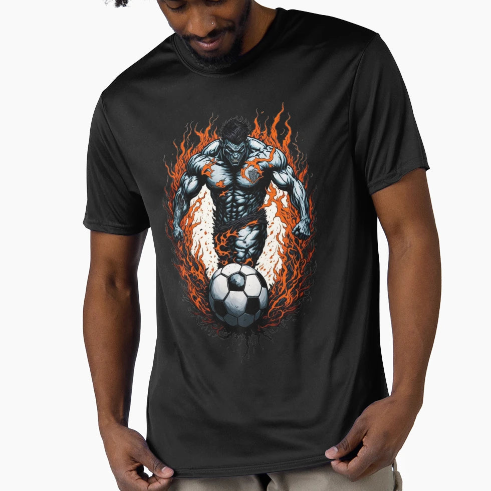 Football Player T-Shirt - Streetwear Style Unisex - T-Shirt, Sweatshirt, Hoodie