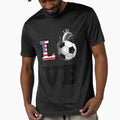 Love Soccer T-Shirt - Aesthetic Graphic Men Women - T-Shirt, Sweatshirt, Hoodie