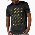 Lightning Pattern T-Shirt - Trendy Graphic Unisex - T-Shirt, Sweatshirt, Hoodie